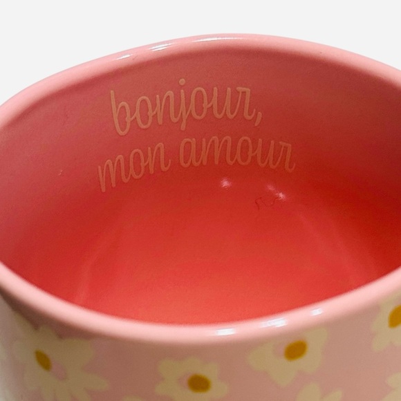 Opalhouse Bonjour Mon Amour Daisy Coffee Mug - Picture 2 of 6